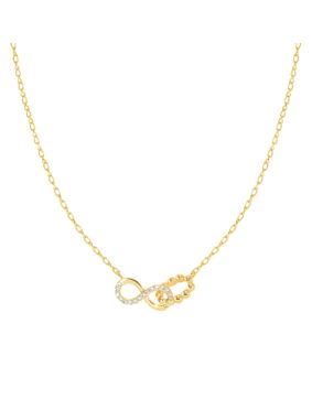 Nomination Lovecloud infinity yellow gold kaulakoru 240504/005