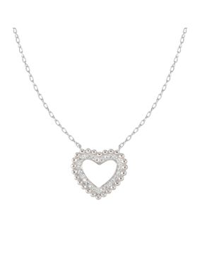 Nomination Lovecloud silver sydänkaulakoru 240504/009