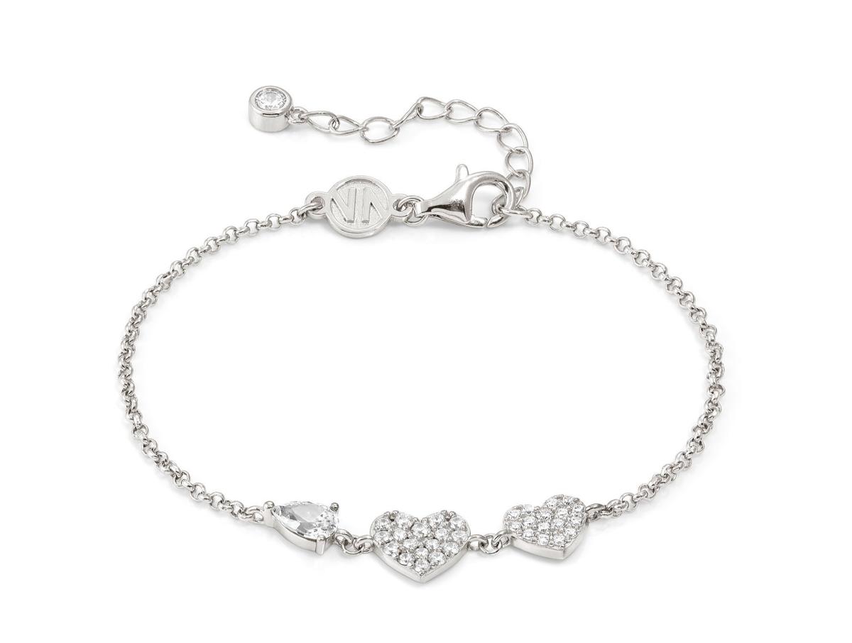 Nomination Lucentissima hopearannekoru tripple Heart 240702/001