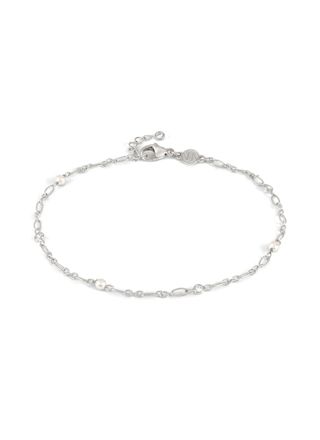 Nomination Anklets hopeanilkkakoru stone pearl 241000/007
