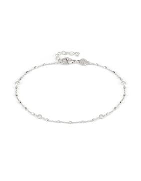 Nomination Anklets hopeanilkkakoru Round 241001/062