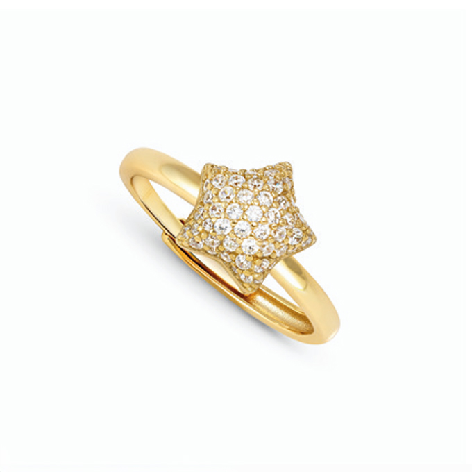 Nomination Lifepoetry kullattu hopeasormus 242700/009