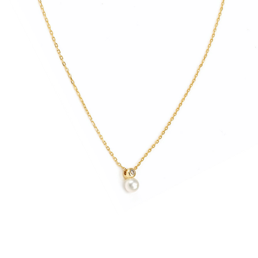 Nomination Pearls Loop kullattu helmikaulakoru 242902/044