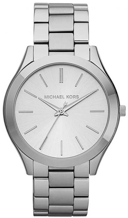 Michael Kors MK3178 Slim Runway Silver
