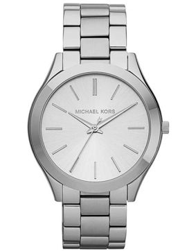 Michael Kors MK3178 Slim Runway Silver