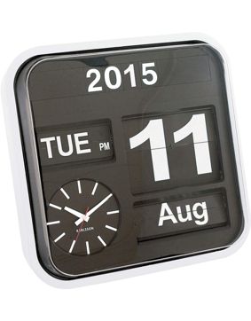 Karlsson Big Flip KA4203 seinäkello 43cm