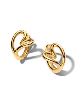 PANDORA ESSENCE kullatut sydänkorvakorut 264359C00
