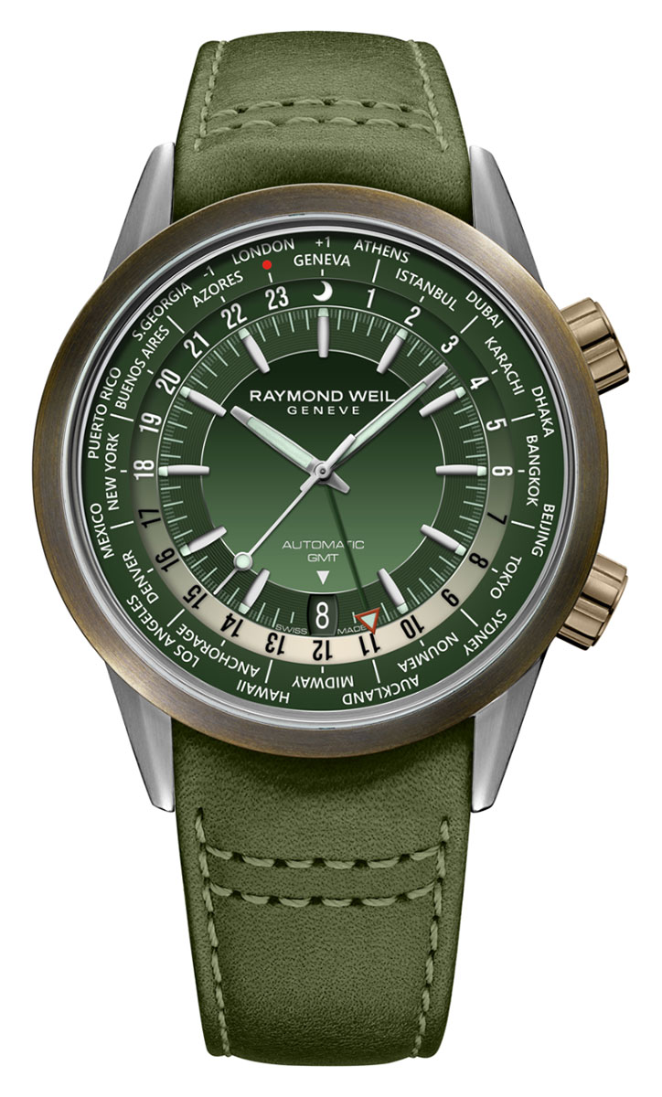 Raymond Weil Freelancer GMT Twin Crown 2765-SBC-52001