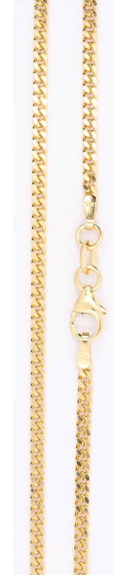 Panssarikaulaketju 2.3mm 14k kulta GD065