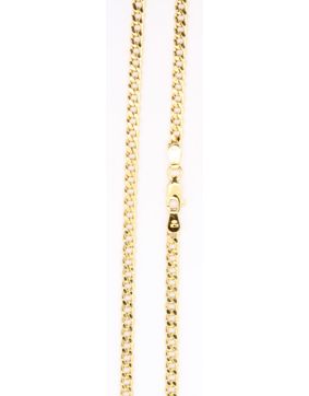Ontto panssarikaulaketju 5.5mm 14k kulta TLPAN150/50