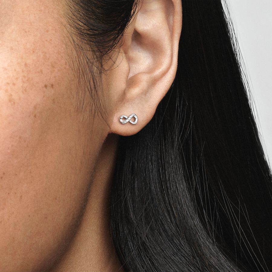 Pandora melrose Tiara Wishbone Earrings 288274CZ