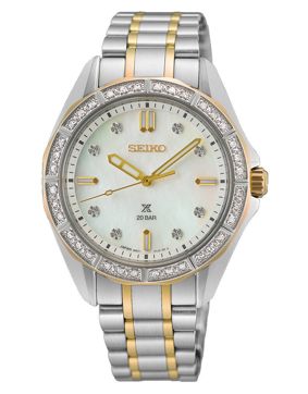 Seiko Prospex Ladies Marine Sports Mother Of Pearl SUR622J1