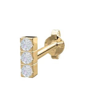 Nordahl Jewellery PIERCE52 timanttikorvakoru 4,4mm 314 203BR5