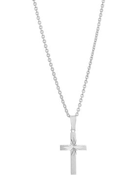 Top Gold hopeinen timanttileikattu risti 13x23mm 3250900509