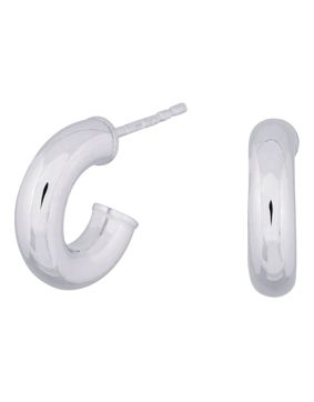 Nordahl Jewellery SIMPLE52 korvarenkaat 15mm hopea 325 663