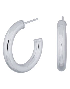 Nordahl Jewellery SIMPLE52 korvarenkaat 25mm hopea 325 665