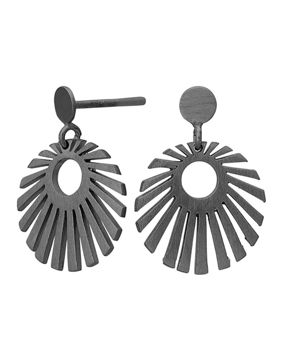 Nordahl Jewellery SUN52 korvakorut oksidoitu hopea 325 687-2