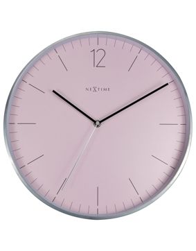 NeXtime Essential Silver seinäkello 3254RZ