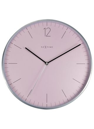 NeXtime Essential Silver seinäkello 3254RZ