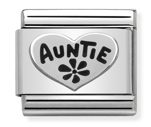 Nomination SilverShine Auntie Heart 330101-17