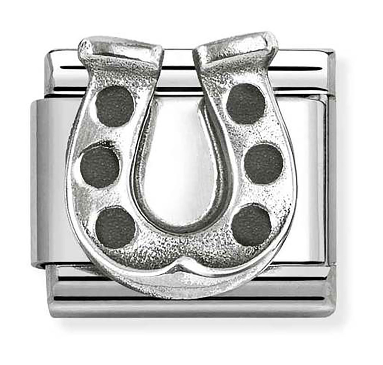 Nomination Composable Classic Symbols hevosenkenkä hopea 330101/94