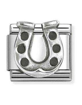 Nomination Composable Classic Symbols hevosenkenkä hopea 330101/94