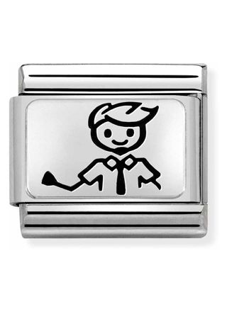 Nomination Composable Classic Link Sterling Silver Man 330109 47