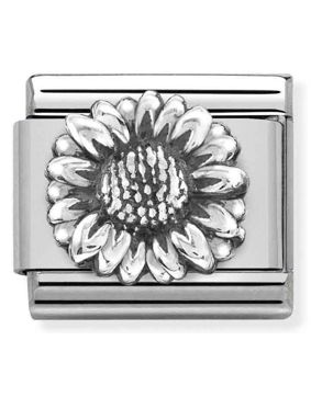 Nomination Classic SilverShine Relief Sunflower 330110-22