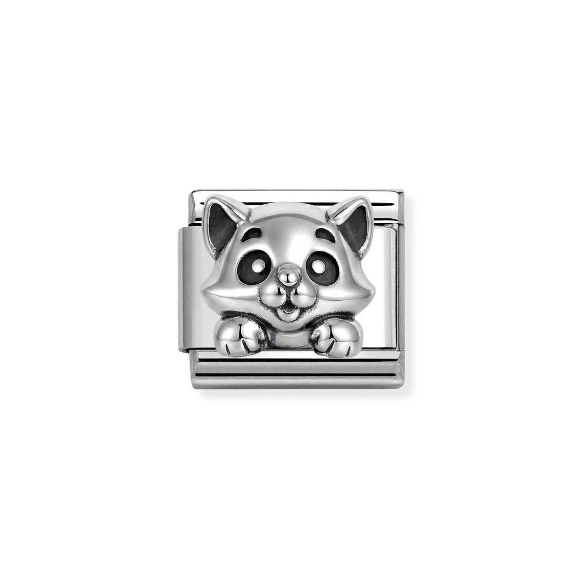Nomination Composable Classic hopeinen kissa-pala 330114/18