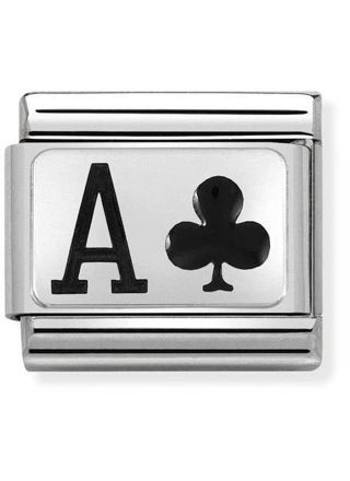 Nomination SilverShine Ace of Clubs 330208-26