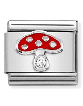 Nomination Classic SilverShine Symbols Mushroom 330305-18