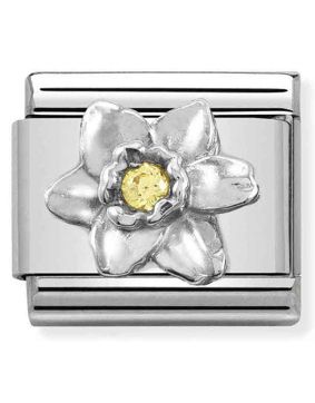 Nomination Classic SilverShine Symbols Daffodil 330311-14