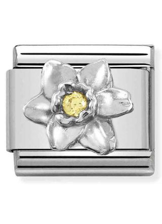 Nomination Classic SilverShine Symbols Daffodil 330311-14