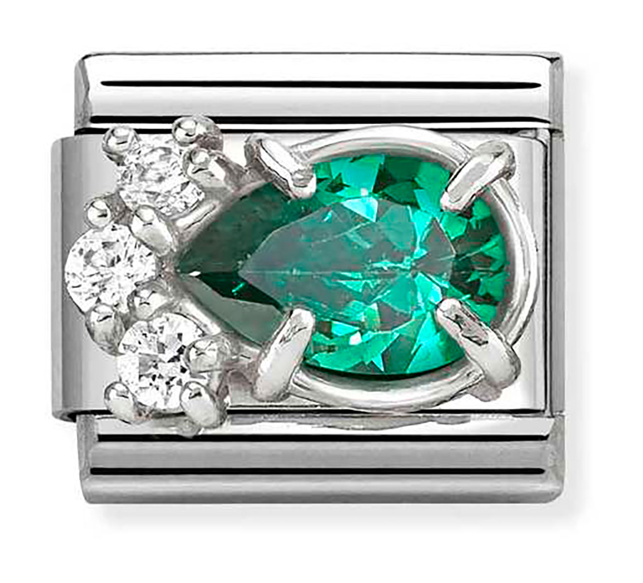 Nomination Composable Classic pisara pala vihreä 330329/03