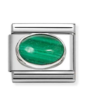 Nomination Composable Classic malachite 330510/48