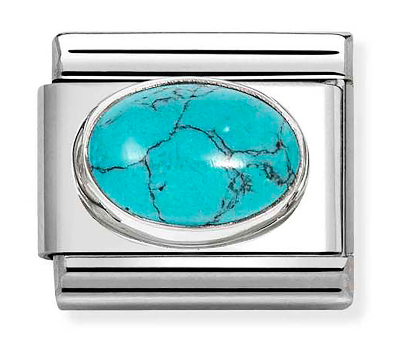 Nomination Composable Classic vein turquoise 330510/49