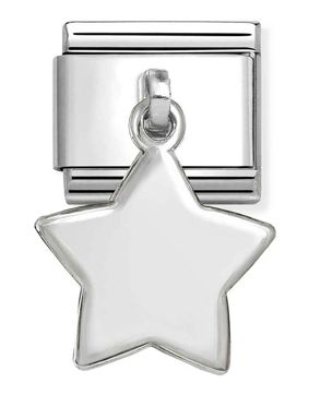Nomination Composable Classic Silvershine Tähti riipus hopea 331801/16