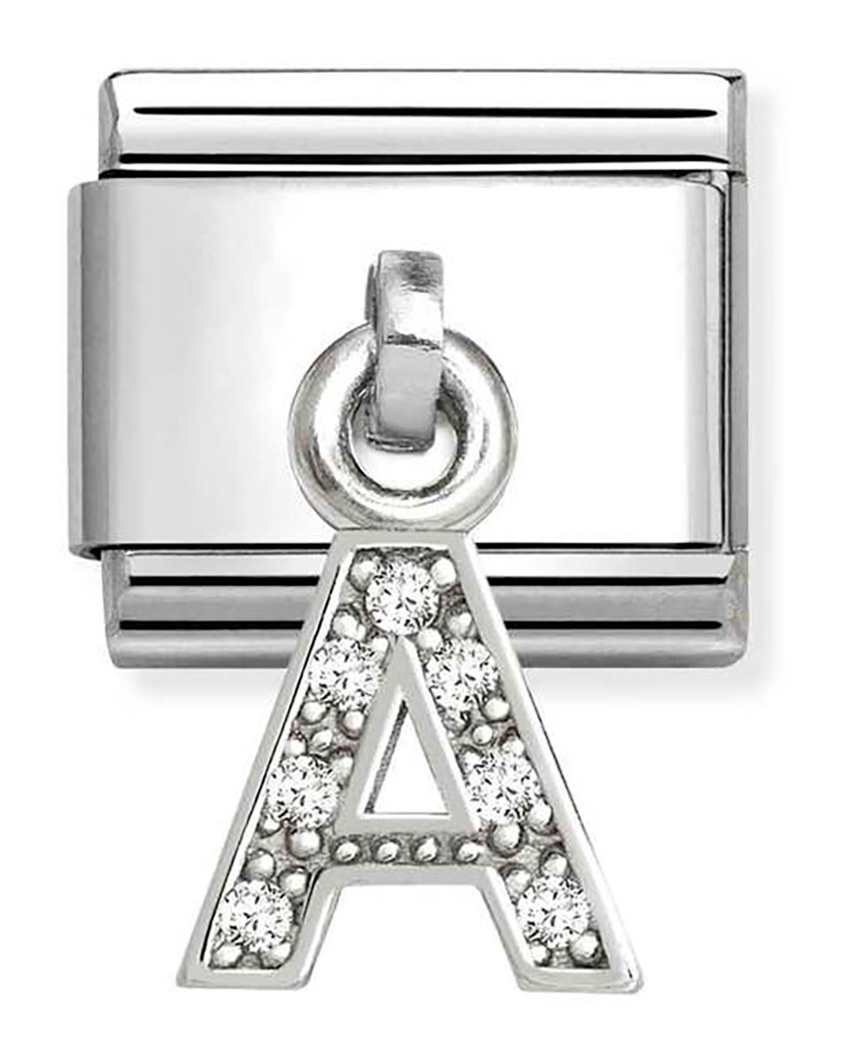 Nomination Composable Classic Silvershine A-Z aakkoset 331818