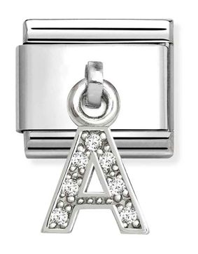 Nomination Composable Classic Silvershine A-Z aakkoset 331818