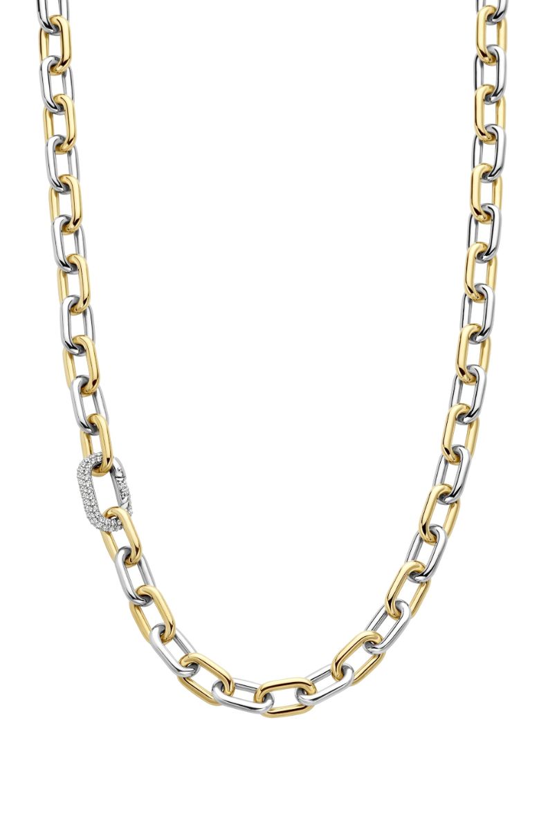 TI SENTO kaksivärinen kaulakoru 34065ZY/48