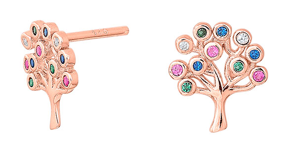 Joanli Nor ELIENOR korvakorut ruusukulta 345 217-4