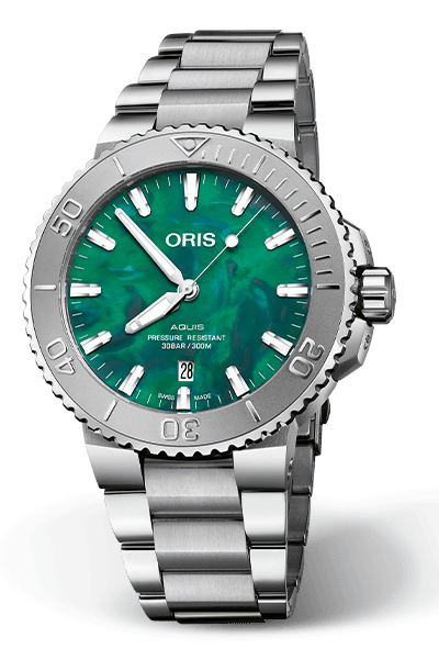 Oris X Bracenet Aquis 01 733 7730 4137-07 8 24 05PEB