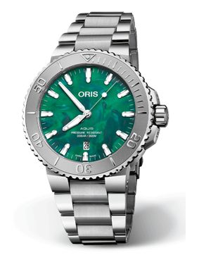 Oris X Bracenet Aquis 01 733 7730 4137-07 8 24 05PEB