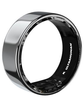 Ultrahuman Ring Air älysormus Space Silver