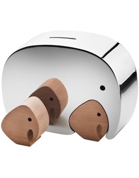 Georg Jensen Moneyphant With Twins säästölipas 3580045