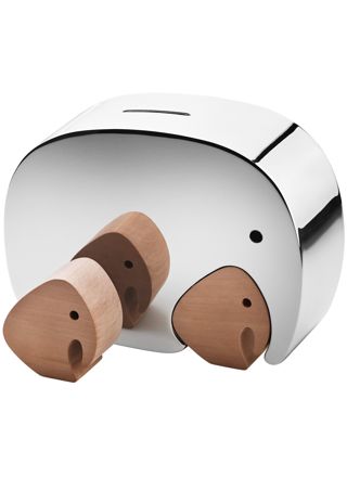 Georg Jensen Moneyphant With Twins säästölipas 3580045