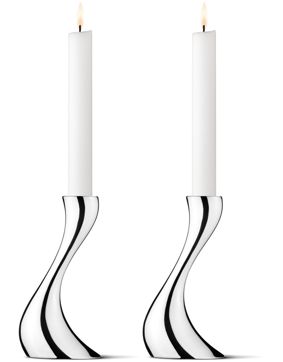 Georg Jensen Cobra Small kynttilänjalat 2 kpl 3586694