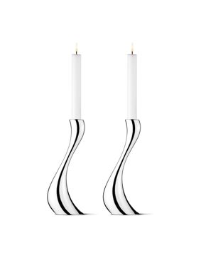 Georg Jensen Cobra Large kynttilänjalat 2 kpl 3586695