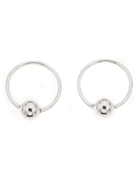 Silver Bar pienet korvarenkaat 10 mm 4179