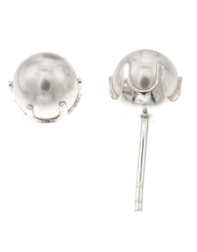Silver Bar helmikorvakorut 6 mm 4220